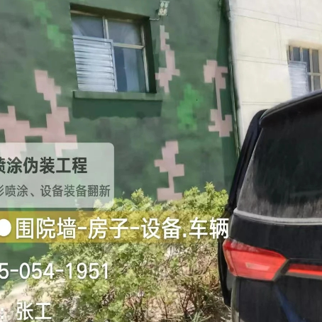 上饶数码迷彩漆施工